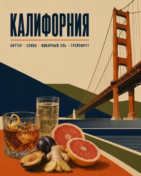 Калифорния — авторский микс Boroda Brothers
