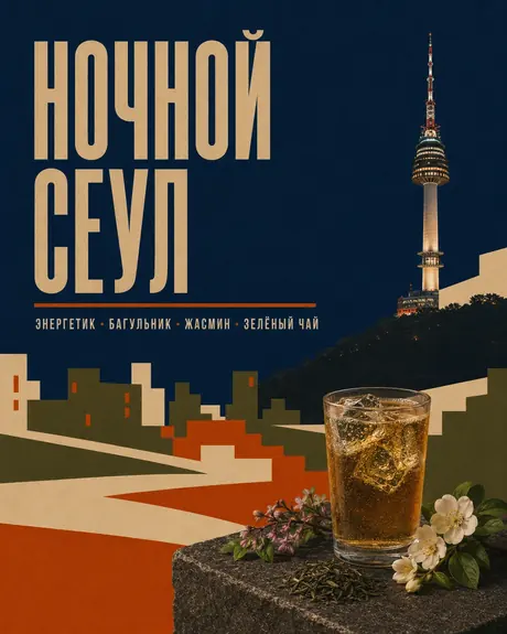 Ночной Сеул — авторский микс Boroda Brothers