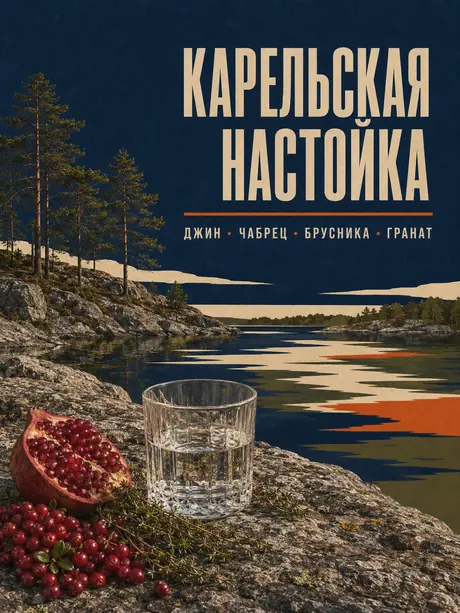 Карельская настойка — авторский микс Boroda Brothers