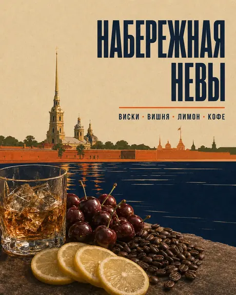 Набережная Невы — авторский микс Boroda Brothers
