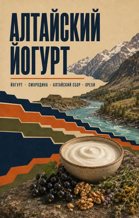 Алтайский йогурт — авторский микс Boroda Brothers